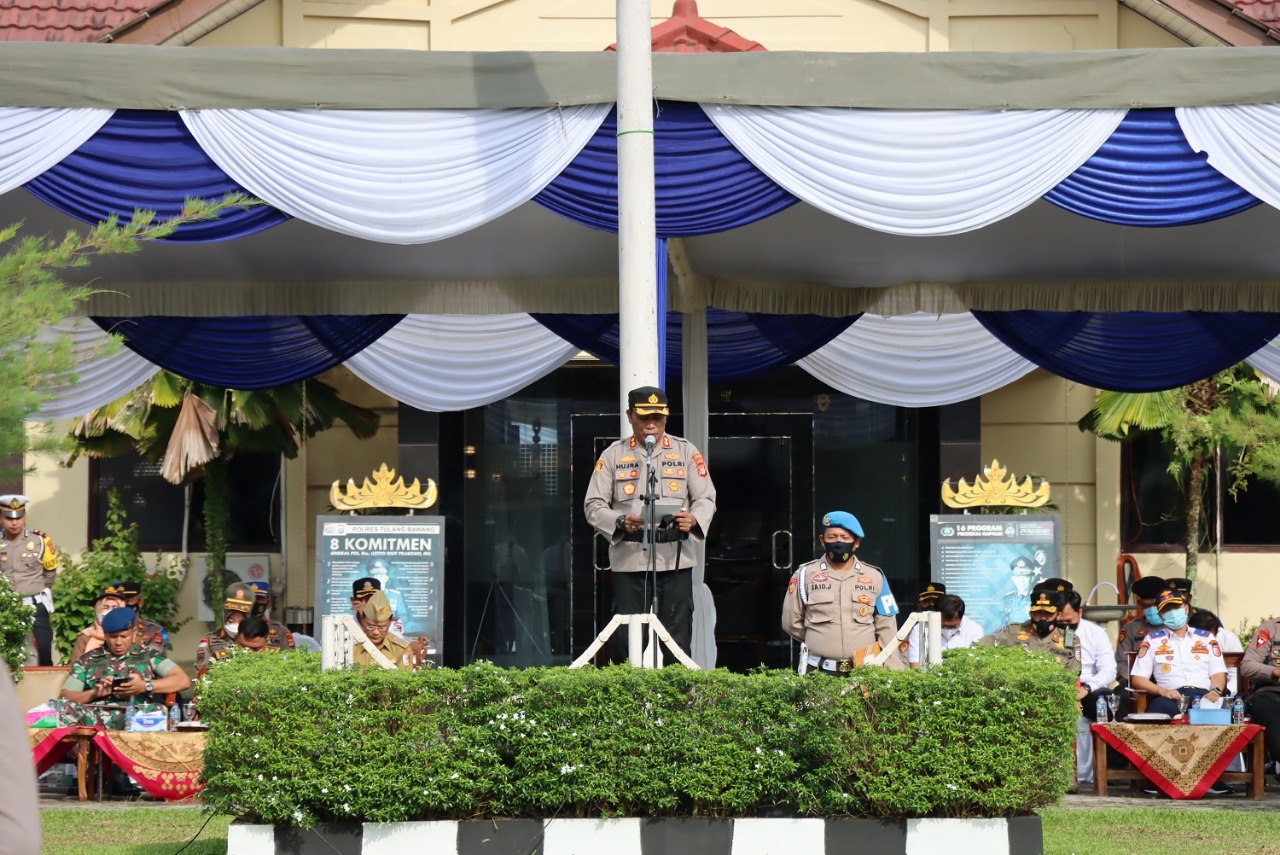 Polres Tulang Bawang Gelar Operasi Patuh Krakatau 2022