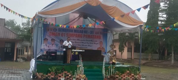 Bupati Mesuji Hadiri HUT Ke-31 SMAN 1 Simpang Pematang