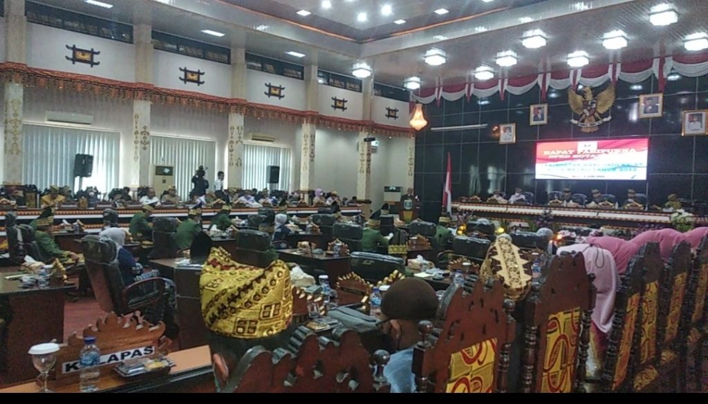 DPRD Kota Metro Gelar Paripurna Istimewa HUT Kota Metro Ke-85