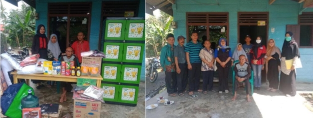 Kemenkes RI Kirim Bantuan Untuk Pasangan Lansia Miskin di Wonosobo