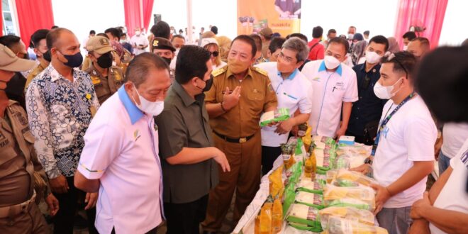 Dalam Upaya Menjaga Suplai Kebutuhan Pangan dan Perekonomian, Menteri BUMN Apresiasi Gubernur Lampung