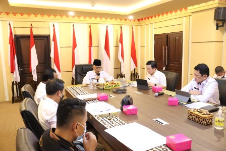 Pilkada Serentak 2024, Sekdaprov Lampung Pimpin Rapat Kebutuhan KPU dan Bawaslu