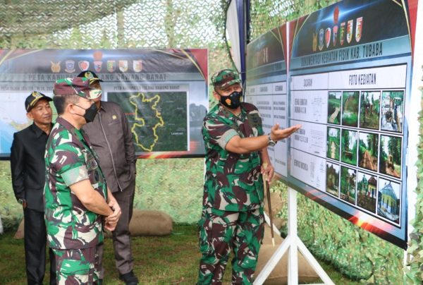 Serbuan Teritorial TNI Lanud BNY Resmi di Buka Kas Koopsud I