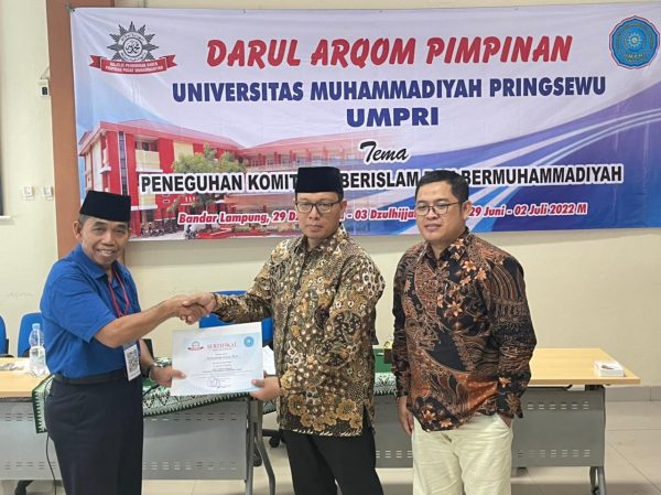 PP Muhammadiyah Berikan Materi Darul Arqom Pimpinan UMPRI
