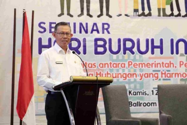 Seminar HBI 2022, Gubernur Berharap Sinergi antara Pemerintah, Pengusaha dan Pekerja