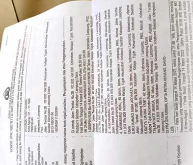 Ribut Antar Besan dan Saling Lapor di Lampura Kabag Protokol dan Kasi PUPR Tubaba Jadi Tersangka