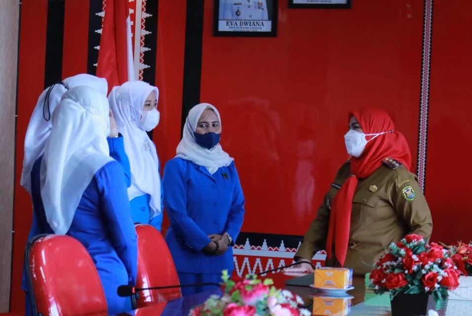 Wali kota Eva Ajak IKWI Lampung Kolaborasi Program Perlindungan Perempuan dan Anak