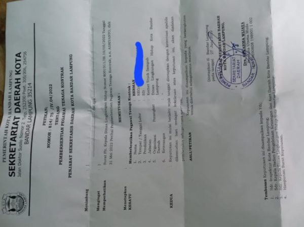 Puluhan Petugas Kebersihan Kota Bandar Lampung Yang Sempat  Protes Tuntut Haknya Kini di PHK, DLH ‘Buang Badan’