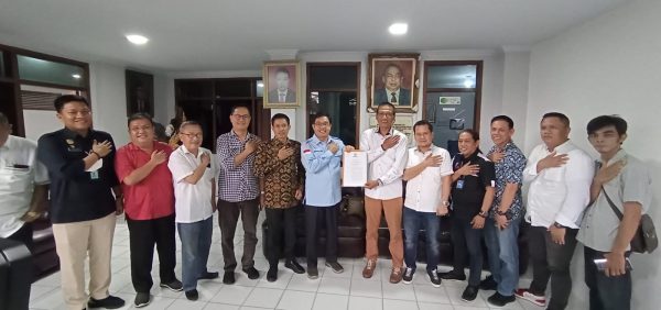PWI – KPU Lampung Sepakat Ciptakan Pemilu 2024 Damai