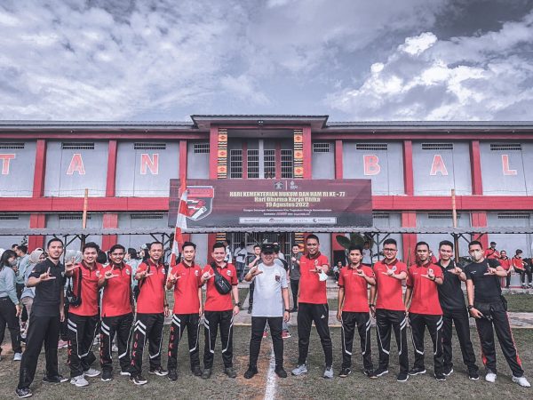 Rutan Kelas II B Kota Agung Ikuti Kegiatan HDKD ke 77 Tahun 2022 KemenKUMHAM