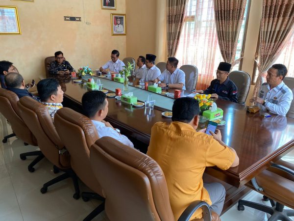 Tahapan Pemilu 2024 KPU Kunjungi DPRD Way Kanan