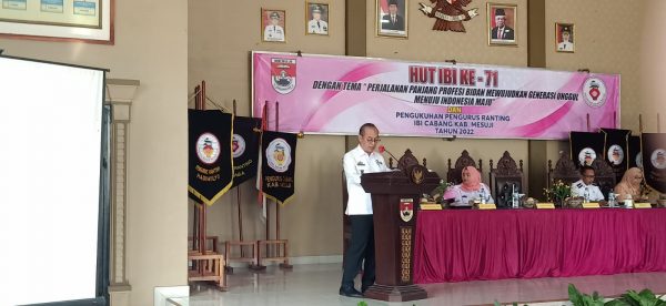 HUT IBI Ke-71 Pengurus Ranting Mesuji Resmi di Kukuhkan