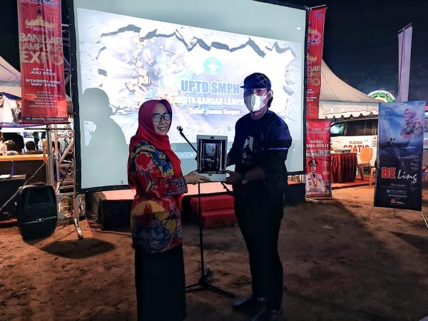 Launching Film BE-ling SMPN 17 Bandar Lampung Tuai Apresiasi di Bandar Lampung Expo 