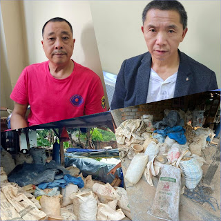 Ditreskrimsus Polda Lampung Amankan 2 WNA Cina dan 3 Pekerja Penambangan Emas Ilegal Kampung Ojolali Way Kanan