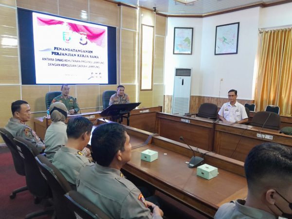 Diktuk Polhut Dishut Gandeng SPN Polda Lampung