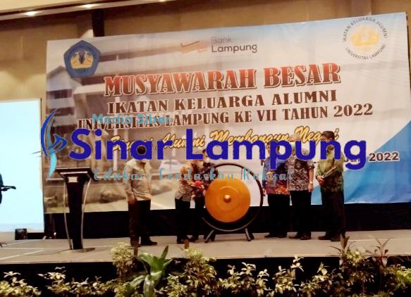 Aklamasi Irjen Pol Prof Rudy Herianto Adi Nugroho Ketua IKA Unila