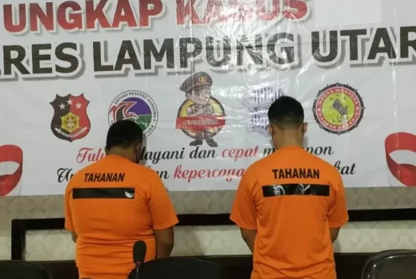 Polres Lampung Utara Kirim Kembali Berkas P-19 Perkara Gratifikasi Dinas PMD Ke Kejaksaan