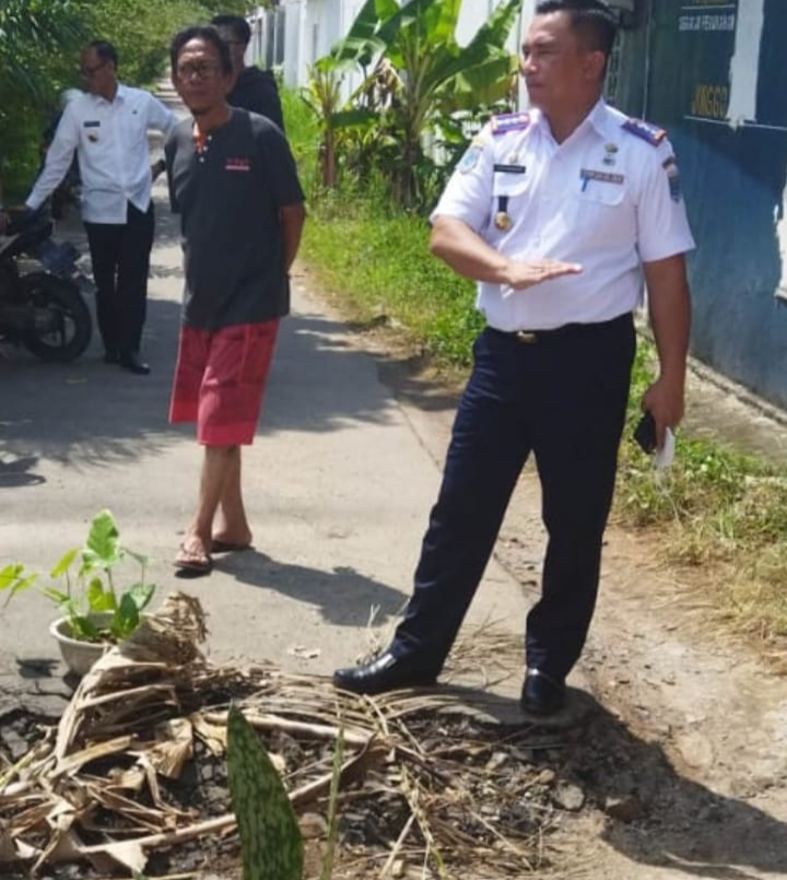 Mulai Besok Gorong-Gorong Nyaris Ambrol Di Jalan Inspeksi Imopuro Diperbaiki