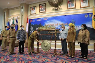 Sosialisasi Sub Nasional Indonesia’s Forestry and Other Land Use Net Sink 2030 Digelar, Sekdaprov Wakili Gubernur Buka Acara
