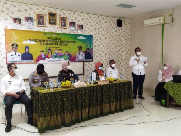 Cegah Kekerasan Anak Di Sekolah, Kadis P3AP2KB Kota Metro: Peran Guru BK Sangat Penting