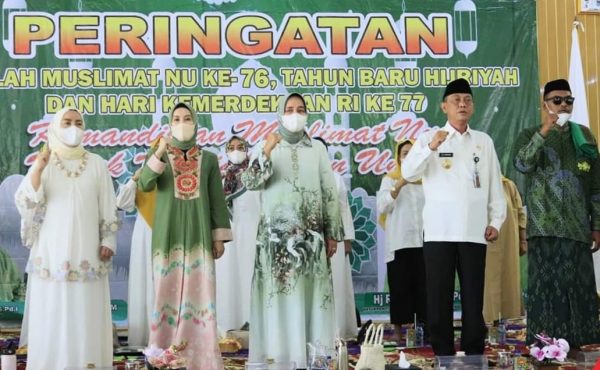 Harlah Ke-76 Muslimat NU Way Kanan Gelar Pengajian Akbar