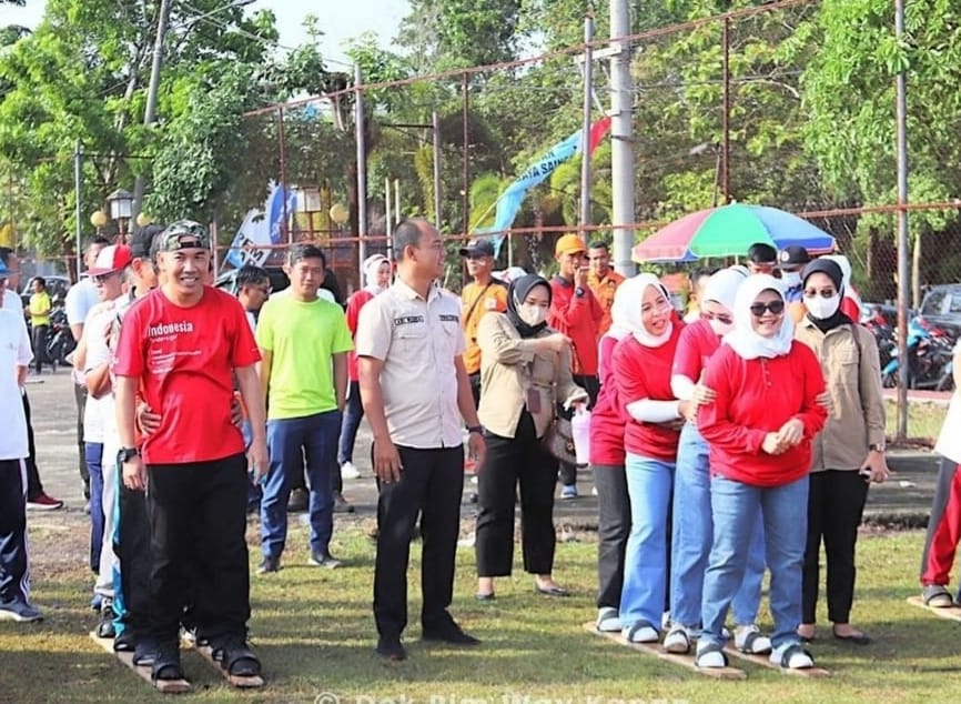 Bupati Way Kanan Buka Lomba Tradisional Antar SKPD
