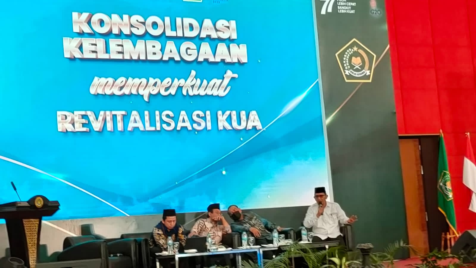 Penguatan Revitalisasi KUA, Kankemenag Lambar Hadiri Rapat Konsolidasi