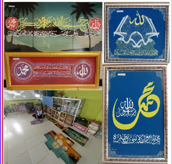 Seni Kaligrafi Ekspresi Potensi Diri dari Balik Jeruji