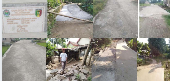 Penggunaan Dana Desa 2016-2021 Pekon Kejayaan, Kecamatan Talang Padang Di Pertanyakan Warga