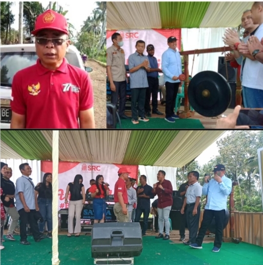 Masyarakat Memeriahkan Pesta Rakyat dan Gebyar HUT Pekon Wonoharjo ke 70