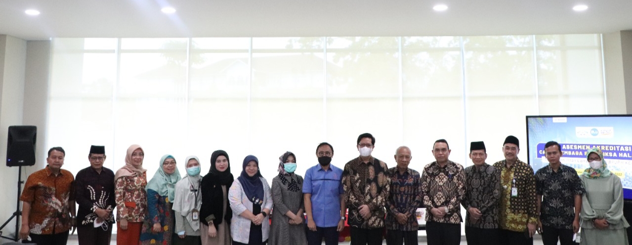 Badan Penyelenggara Jaminan Produk Halal Asesmen Akreditasi Lembaga Pemeriksa Halal UIN Raden Intan Lampung