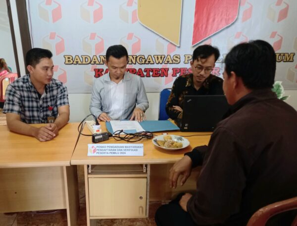 Data Diri Tedaftar di Sipol, ASN Pesibar Ajukan Keberatan Ke Bawaslu