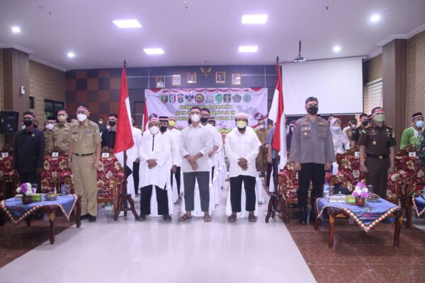 Polres Pringsewu Dukung Ikrar Setia NKRI Kelompok Khilafatul Muslimin