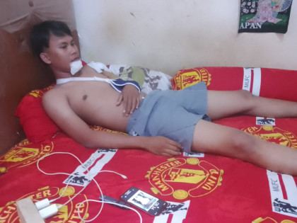 Masalah Pribadi Anggota Pol PP Protokol Wabup Lamtim Tikam Rekan Yang Sedang Latih Paskibraka Korban Rekam Aksi Pelaku Pake Android