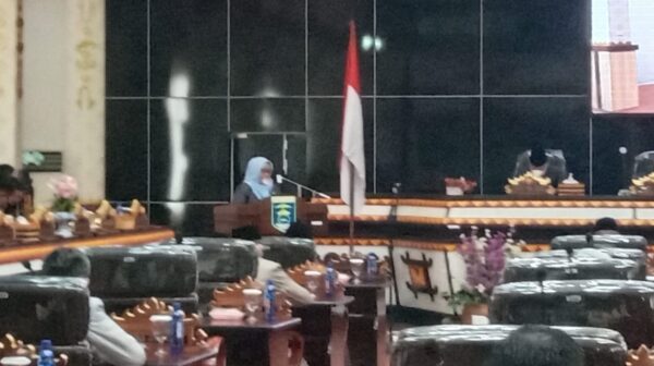 DPRD Metro Gelar Rapat Paripurna Pandangan Umum Fraksi-Fraksi Atas APBD 2022