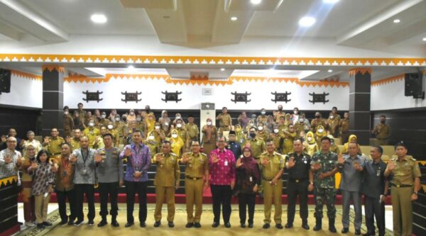 Wali kota Metro Sambut Kedatangan KPK RI dalam Acara Roadshow