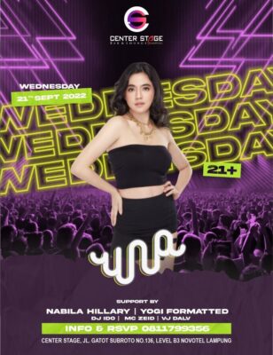 Ladies Night Lebih Spesial Bersama Dj Una di Center Stage Novotel Lampung