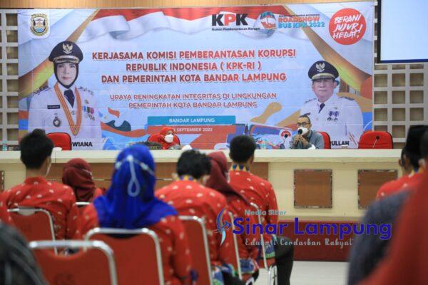 KPK Ajak Warga Bandar Lampung Jadi Bagian Pemberantasan Korupsi