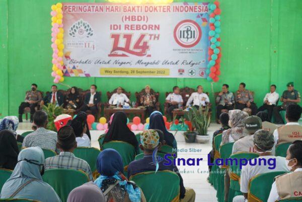 Sulpakar Hadiri Hari Bhakti 114 Tahun Cabang IDI Mesuji