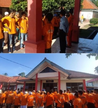 Apel Tamping Rutin Lapas Kota Agung, Tingkatkan Kedisiplinan Warga Binaan Sekaligus Bangun Komunikasi dengan Petugas