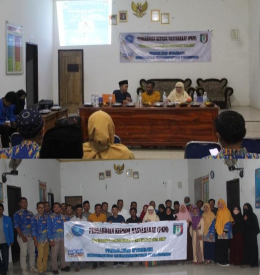 Fakultas Syari’ah UMPRI Seminar Hukum dengan Masyarakat Pekon Jatiagung Pringsewu