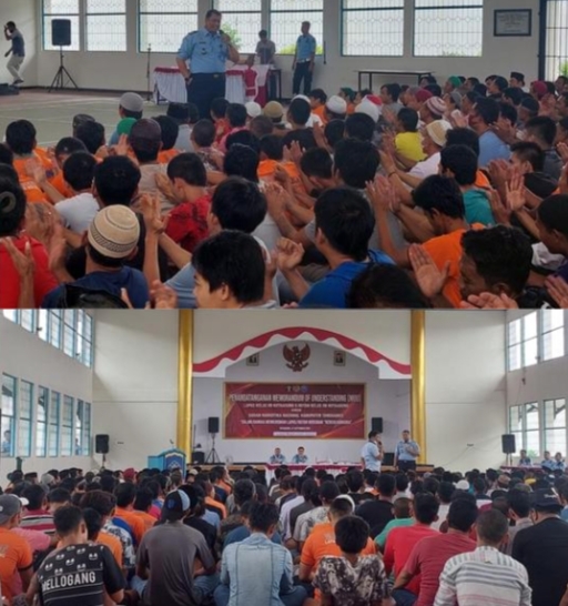 Kadivpas Lampung Ajak Diskusi WBP Lapas Kelas II B Kota Agung Program Pembinaan Dinyatakan Baik