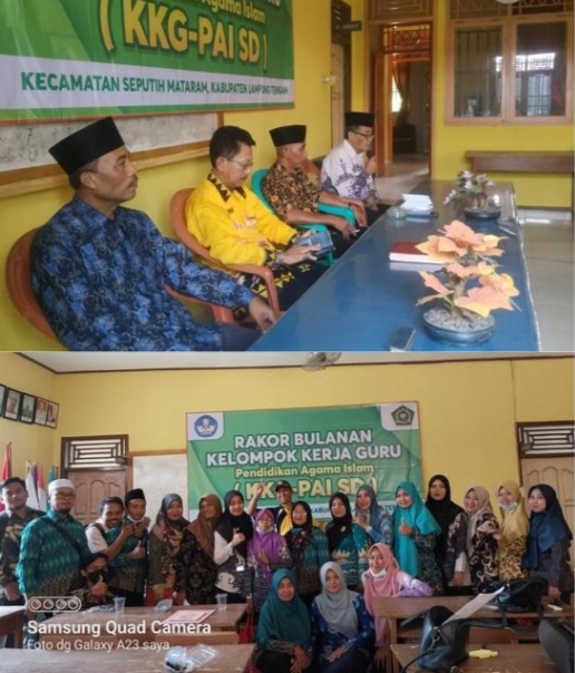 KKG PAI SD Seputih Mataram Adakan Rakor KKG Bukan Kumpul-Kumpul Guyon