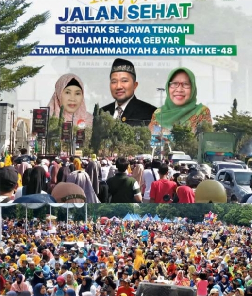 Fantastis.!! Tembus 42 ribu peserta Jalan Sehat Gebyar Muktamar. Kabupaten Tegal terbanyak se-Jateng