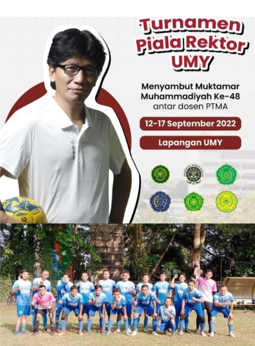 TIM Sepak Bola UAD Tumbangkan UMJ 4-1 Pada Turnamen Rektor UMY CUP