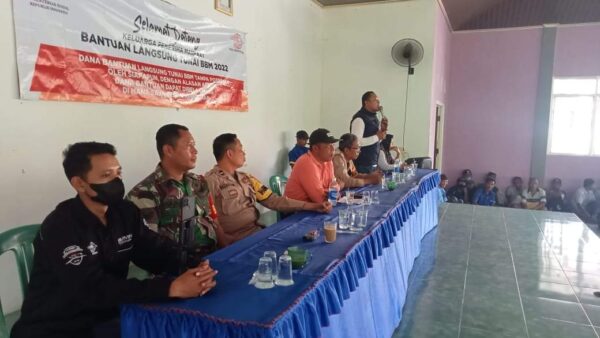 Enam Desa di Kecamatan Way Serdang Mesuji Bagikan BLT BBM 