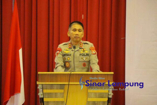 Kapolda Lampung Buka FGD Penegakan Hukum yang Berkeadilan