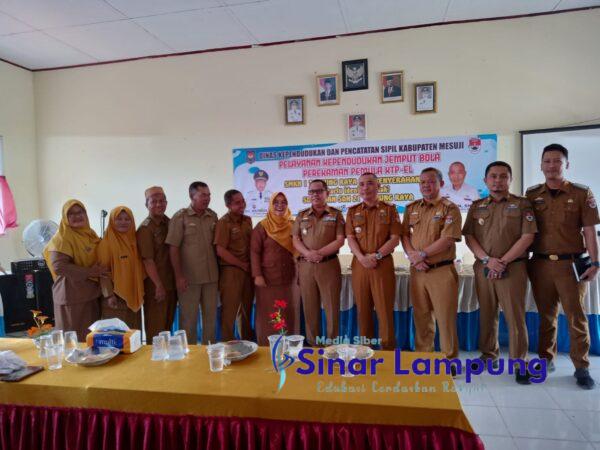 Sulpakar Bersama Disdukcapil Mesuji Melakukan Kunker