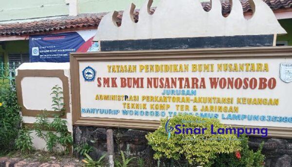 Melalui Komite SMK Bumi Nusantara Wonosobo Tanggamus Diduga Melakukan Pungli 