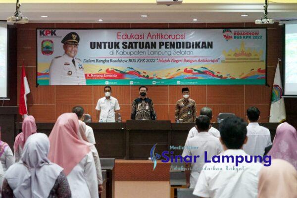 KPK Bekali Pengetahuan Antikorupsi Guru di Lampung Selatan